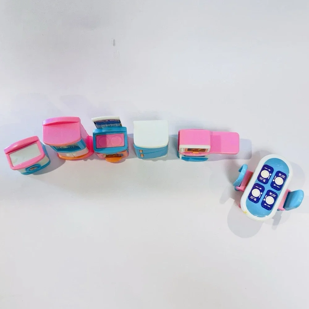 Vintage 90s Toys R Us‎ Geoffrey My Sweet Home 9pc Kitchen Doll House Furniture